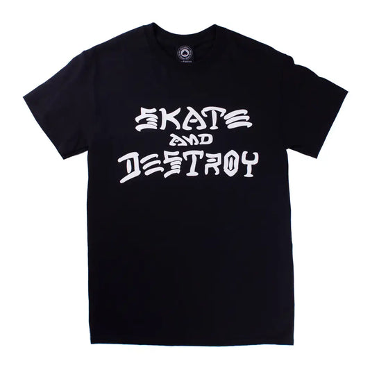 Thrasher Skate And Destroy T-Shirt Black