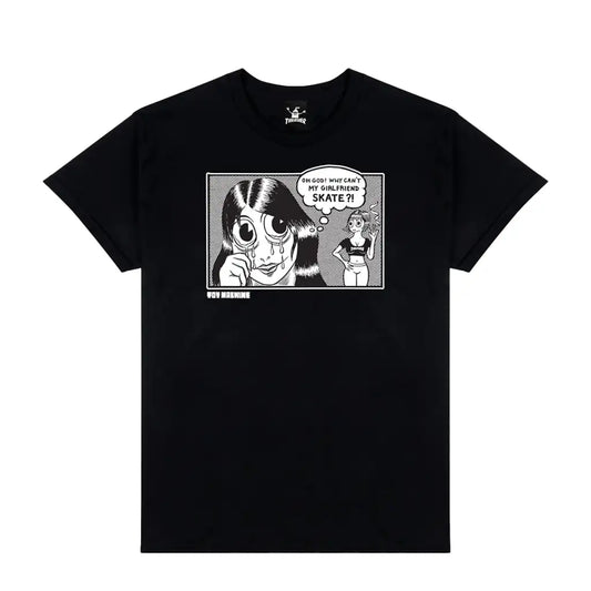 Thrasher X Toy Machine Girlfriend T-Shirt Black