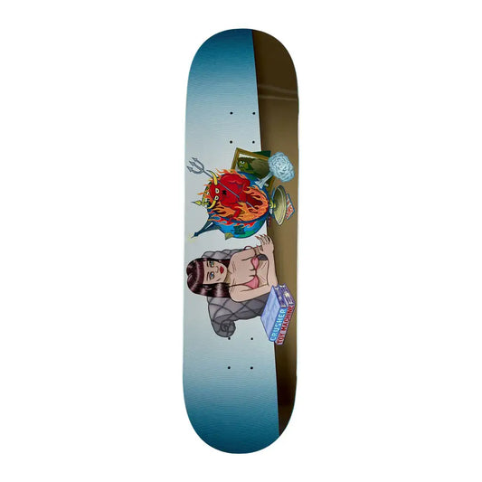 Toy Machine Axle Globe Skateboard Deck 8.38