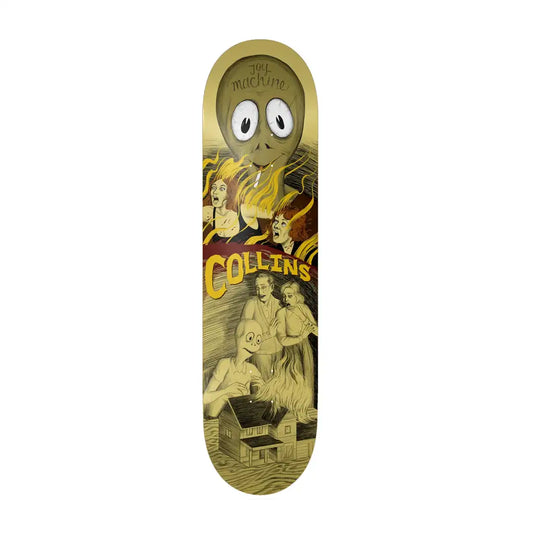 Toy Machine Collins Horror Show Skateboard Deck 8.13