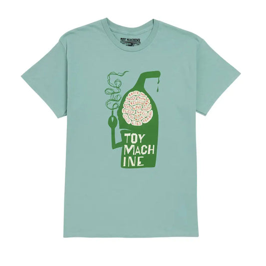 Toy Machine Silowet T-Shirt Green