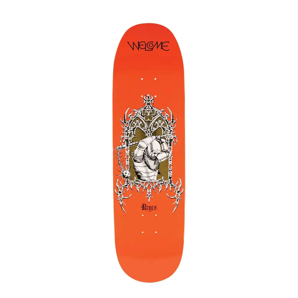 Welcome Ryan Reyes Flail On Baculus 2 Skateboard Deck 9 Tangerine