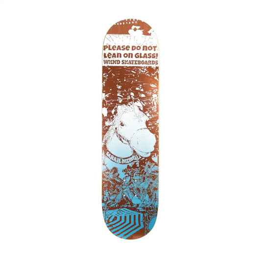 WKND Sarah Meurle Please Don't Lean On Glass Skateboard Deck 8.25
