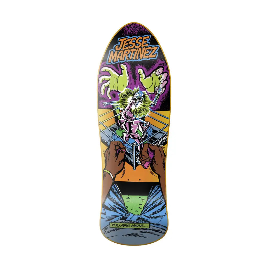 Martinez Rock'Em Skateboard Deck 1