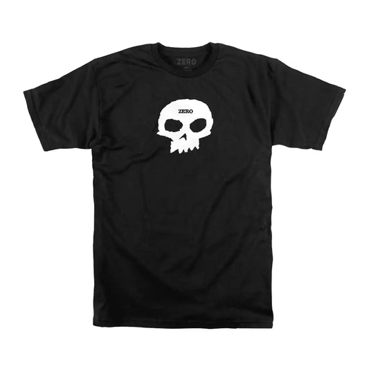 Single Skull T-Shirt Black
